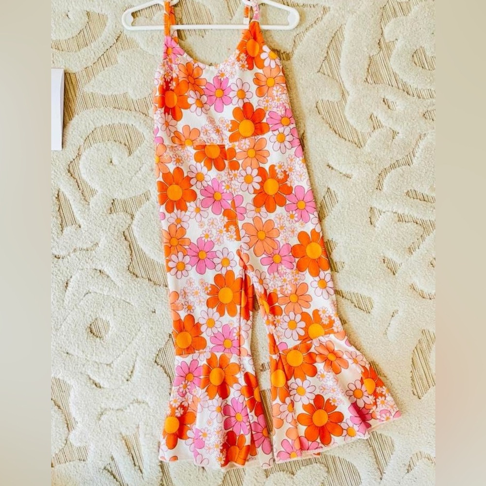 Floral Groovy Pantsuit